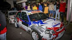 Fiesta del equipo Boull�n Competici�n con motivo del Rali de Noia