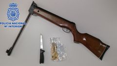 Las armas incautadas