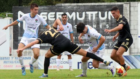 Partido de Tercera Federación entre el Boiro y el Compostela en el Campo municipal de Barraña