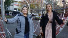 Amelia Portasany y Erica Barreiro, paciente y cirujana que la oper� hace tres a�os en Pontevedra. Fue la primera intervenci�n de Espa�a de una f�stula perianal con c�lulas madre