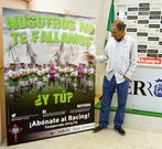 Isidro Silveira siempre pide el m�ximo apoyo de la afici�n. 
