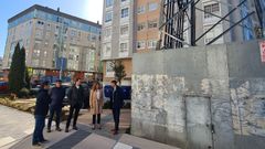 Visita de Naturgy al barrio de A Solaina