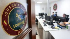 El Equipo Arroba de la Guardia Civil de Lugo.