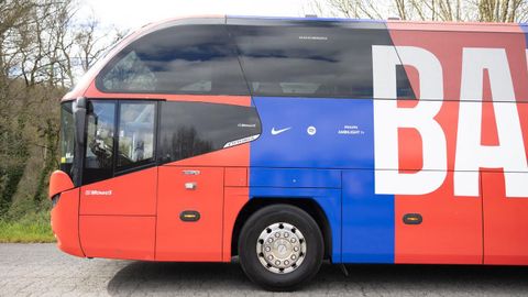 Imagen de archivo del autob�s del Barcelona de Monbus