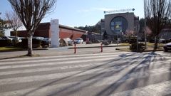 Imagen del acceso principal al Hospital do Saln&eacute;s