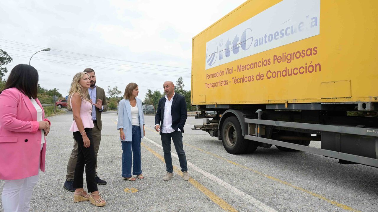 La Xunta anuncia en Narón un millón en ayudas para formar a conductores profesionales