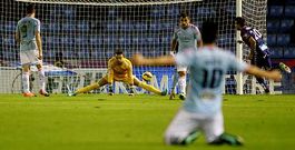 Los c�lticos encadenaron su segunda derrota consecutiva ante el �ibar en Bala�dos. 