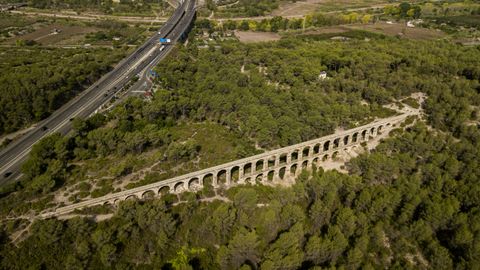 Carretera AP-7, en Tarragona