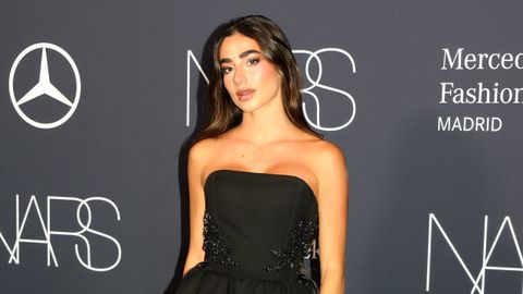 La influencer Lola Lolita durante la Mercedes Benz Fashion Week de Madrid en septiembre