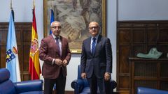 Baltar recibi� a Alejandro Blanco en su despacho.