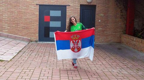 Franca Federighi es argentina de nacimiento pero casi serbia de adopci�n; prefiere un rival cercano pero de otro pa�s