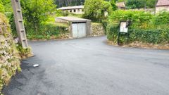 Imagen del n�cleo de A Albariza, en Noia.