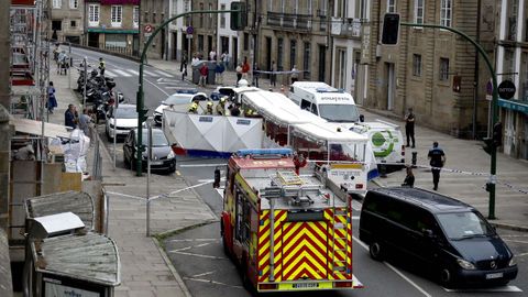 Atropello mortal en Santiago