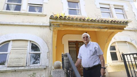 Jorge Eiroa, uno de los hijos de los fundadores de la casa de los Eiroa en Xuvia.