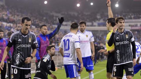 Momento de la expulsi�n de H�ctor Verd�s