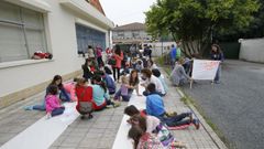 Colegio Camino de Santiago, en O Pino.