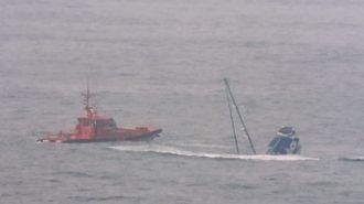 El Idem, velero embestido por orcas que se fue a pique a 1,3 millas de Estaca de Bares el 23 de julio del 2026.