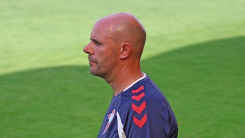 El entrenador del Celta Fortuna, Fredi �lvarez.