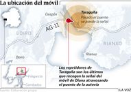 La ubicaci�n del m�vil