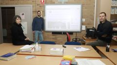 Profesores del Centro de Linguas Modernas de Lugo