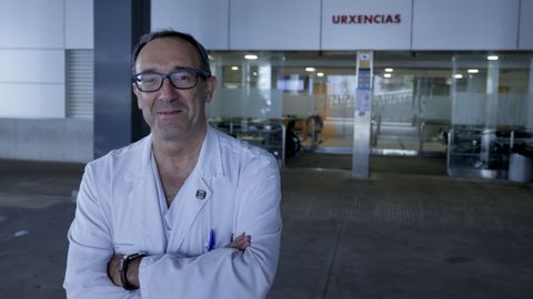 José Manuel Fandiño, coordinador de Urgencias del Hospital Universitario de A Coruña (Chuac).