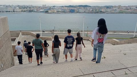 J&oacute;venes beneficiados por el programa CaixaProinfancia.