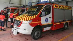 Los bomberos de Ourense tuvieron que intervenir en uno de los incendios