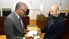 Pillado, con el primer ministro de Cabo Verde, Jos� Ulisses Correia, en�imagen de archivo