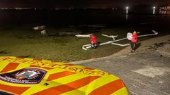 El operativo de Emerxencias en la playa