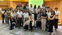 Estudiantes de Medicina que inician su �ltimo curso en el �rea sanitaria pontevedresa