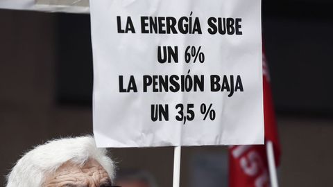 Uno de los carteles de la marcha de Pamplona.
