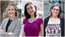 De izquierda a derecha: Verónica Bolón, Cristina Blanco-Sío López y Beatriz Pelaz.
