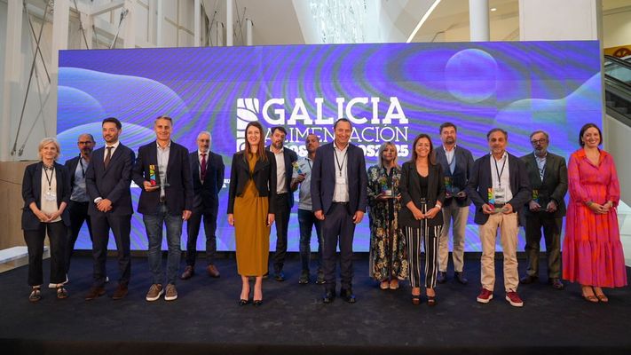 Entrega de los premios Galicia Alimentaci&oacute;n el pasado a&ntilde;o