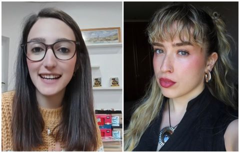 Eva (da librara Clarin) e Mara (nas redes Prado Ra) defenden que o da das Letras sexa todo o ano.