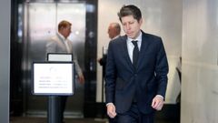 Sam Altman, a la salida del juicio
