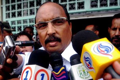 El presidente mauritano, Mohamed Abdel Aziz.