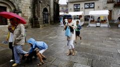 Lluvia hoy en Ourense