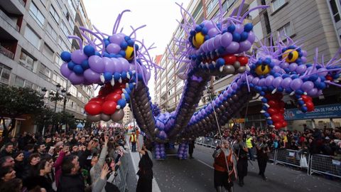 Cabalgata de los Reyes Magos en Vigo