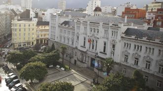 El edificio del Tribunal Superior de Xustiza de Galicia (TSXG) est� en la plaza de Galicia de A Coru�a.