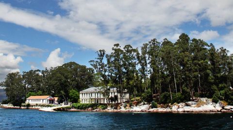 Isla de San Sim�n, en una imagen de archivo