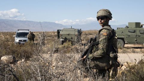 Imagen de archivo de la base de Viator, en Almera, donde se produjo el suceso