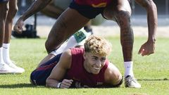 Ferm�n L�pez, jugador del Barcelona