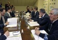 Mato (derecha) es nuevo patrono.