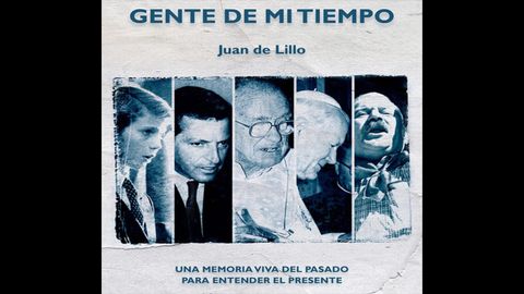 Portada de �Gente de mi tiempo� de Juan de Lillo. Primero libro editado por Impulso Carbay�n Ediciones
