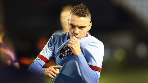 Celta-Legan�s (1-0) de Primera el 24 de noviembre del 2017.