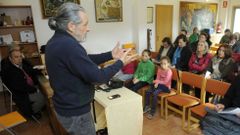 Enrique Banet fue uno de los expertos de las jornada de la Casa do Patr�n. 