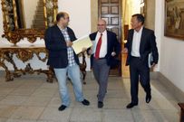 Cela, Reyes y Hern�ndez acudieron a la cita con Duarte (CA). 