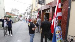 Lugar de la pelea entre radicales del sporting y aficionados del Lugo