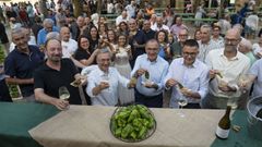 Inauguracin de la Festa do Pemento en A Arnoia.