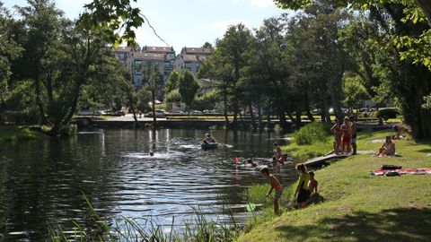 Playa fluvial de Allariz